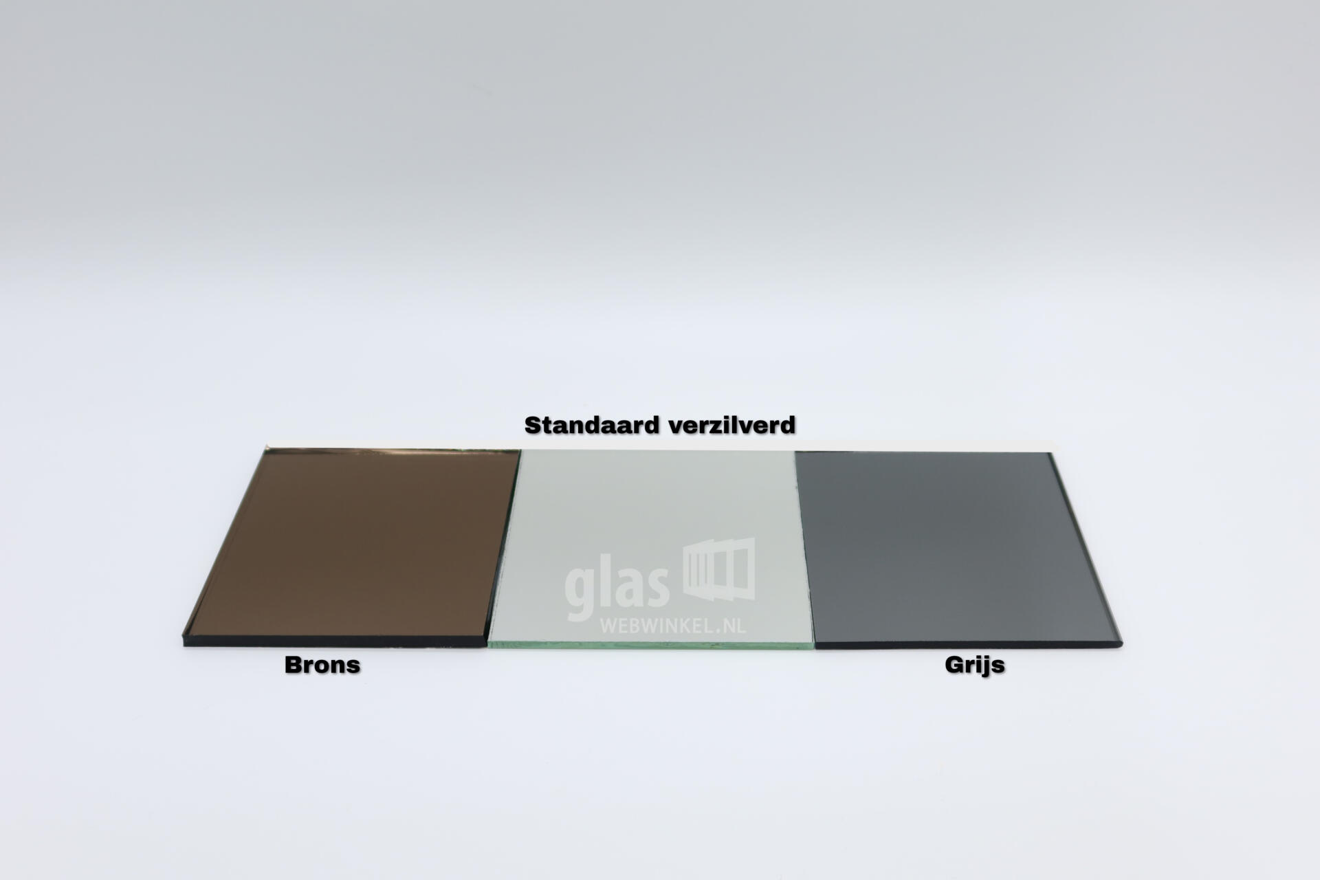 Spiegel samples voor het uitkiezen van een boogspiegel